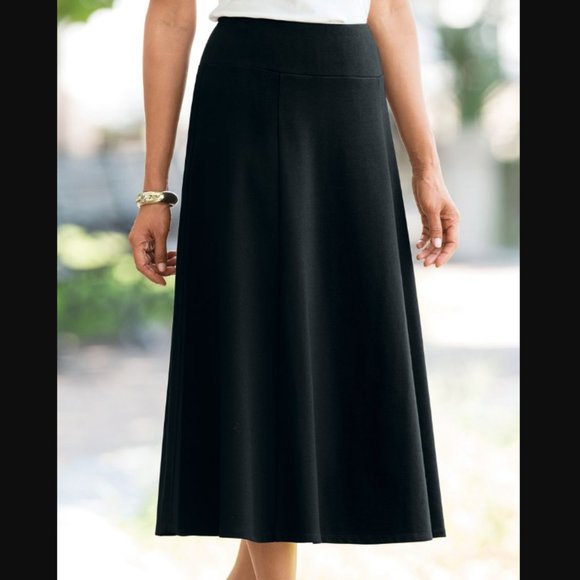 Appleseed's Dresses & Skirts - Appleseed’s Everyday Knit Long Skirt in Black NEW